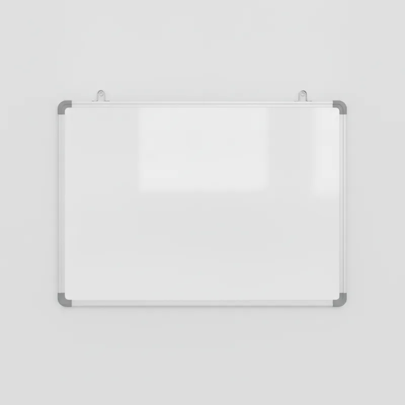 กระดานไวท์บอร์ดธรรมดา ชนิดแขวนผนัง ขนาด 40 x 60 cm.